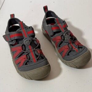 Academy Children's Water Shoes - Red and Gray Sz 13